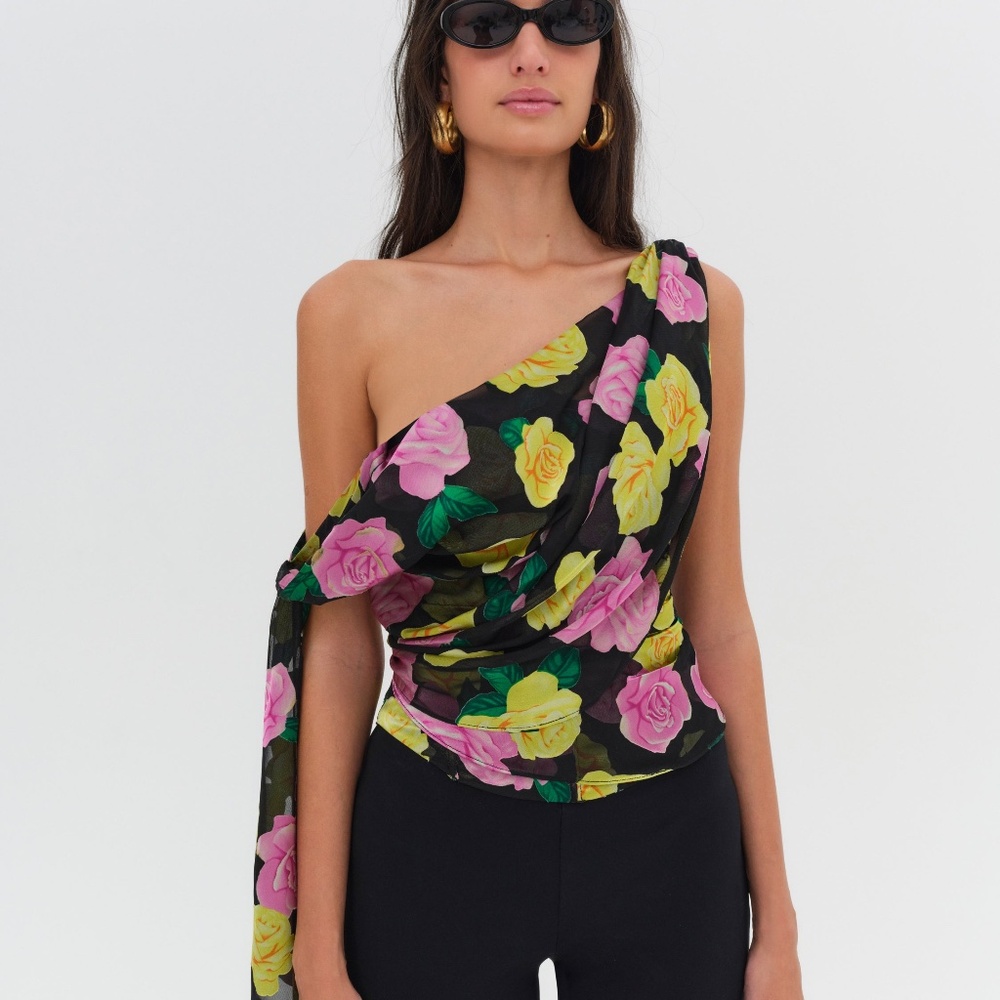 For Love & Lemons Zoey Top Size XSXS / Black